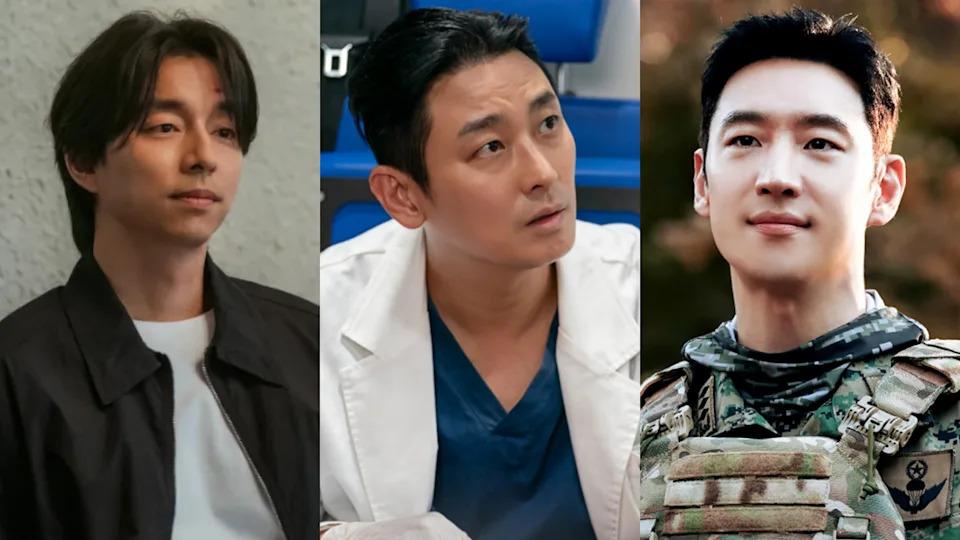 孔刘《一箱情缘》、朱智勋《外伤重症中心》、李帝勋《模范出租车3》剧照