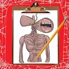 如何画可怕的生物